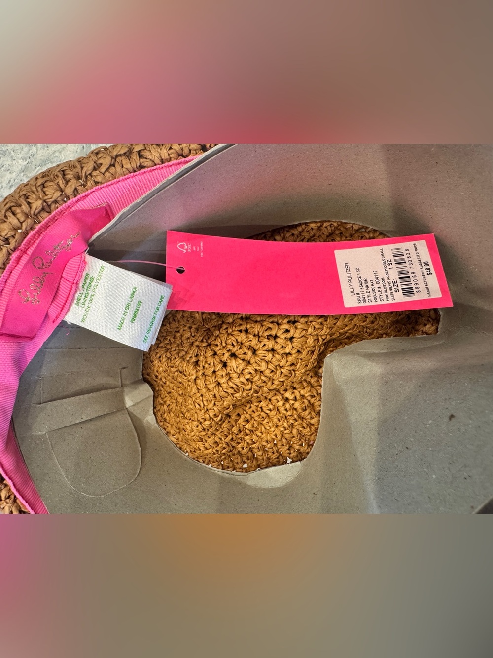 Lilly Pulitzer Poolside Hat NWT - Picture 4 of 6